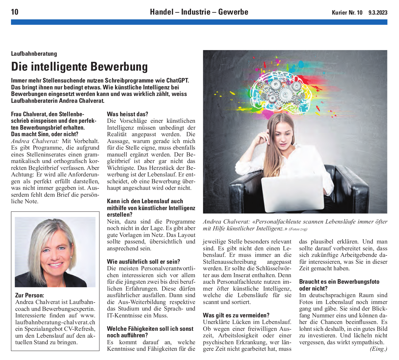 Die intelligente Bewerbung